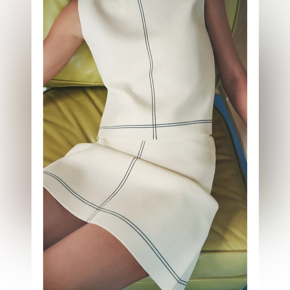 Zara NWT trimmed mini skirt 4192/038 - Picture 1 of 8